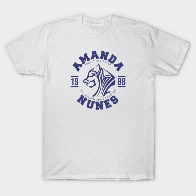 Amanda Nunes T-Shirt by Infectee
